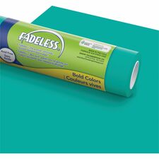 Fadeless Bulletin Board Art Paper - Bulletin Board - 48" Height x 50 ft Width1.50" Length - 1 / Roll - Teal