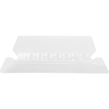 Pendaflex Hanging Folder Plastic Tabs - 5 Tab(s)/Set2" Tab Width - Clear Plastic Tab(s) - 25 / Box