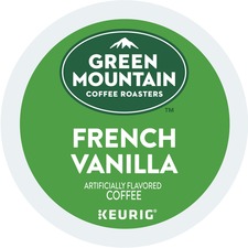 Green Mountain Coffee Roasters® K-Cup French Vanilla Coffee - Compatible with Keurig Brewer - 24 / Box