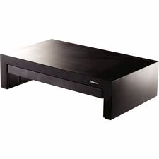 Designer Suites Monitor Riser 21" Black - each