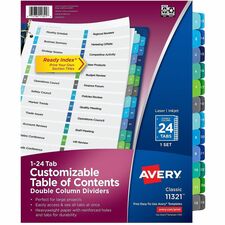 Avery AVE11321 Index Divider