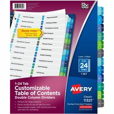 Avery AVE11321 Index Divider