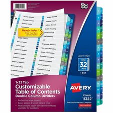 Avery AVE11322 Index Divider