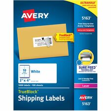 Avery AVE05163 Address Label