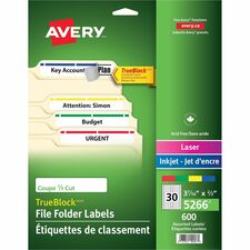 Avery AVE05266 File Folder Label