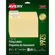 Avery AVE05266 File Folder Label