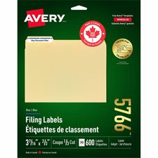 Avery AVE05766 File Folder Label