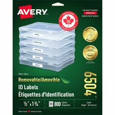 Avery AVE06504 ID Label