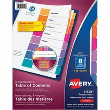 Avery AVE11519 Index Tab