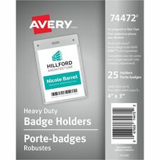 Avery AVE74472 Badge Holder