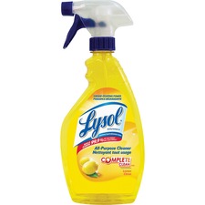 Lysol Disinfectant Cleaner - Spray - 650 mL - Lemon Scent - 1 Each - Lemon