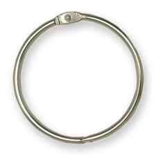 Acme United Loose Leaf Ring - 2" (50.80 mm) Diameter - Round - Nickel Plated - 50 / Box