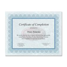First Base FST83402 Certificate