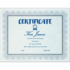 First Base FST83500 Certificate