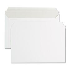 Supremex Claycoated Board Envelope - Board - 19 1/2" Width x 15" Length - 32 lb - Board Stock - 250 / Carton - White