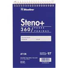 Blueline BLIAT12B Steno Pad