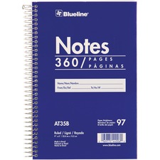 Blueline BLIAT35B Steno Pad