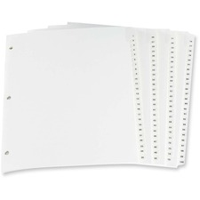 Oxford OXFCR213100W Index Divider