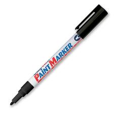 Jiffco Artline EK-440 Fine Paint Marker - Fine Marker Point - 1.2 mm Marker Point Size - Bullet Marker Point Style - Black - 1 Each