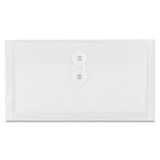 Winnable Side-Open Inter-Department Poly Envelope - Clasp - 5 1/4" Width x 9 3/4" Length - Poly - 1 Each - Clear