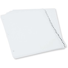 Oxford OXFPL21331W Index Divider