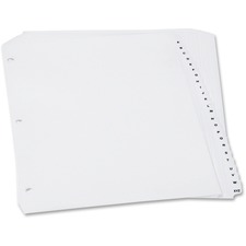Oxford OXFPL213W Index Divider