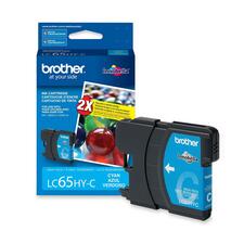 Brother LC65HYCS Original Ink Cartridge - Inkjet - 750 Pages - Cyan - 1 Each