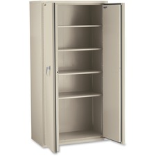 FireKing Storage Cabinet - 36" x 19.3" x 72" - 4 x Shelf(ves) - Lateral - Security Lock, Scratch Resistant, Fire Resistant