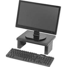 DAC Stax Ergonomic Height Adjustable Monitor Riser - 29.94 kg Load Capacity - Flat Panel Display Type Supported - 4.75" (120.65 mm) Height x 13" (330.20 mm) Width x 10.50" (266.70 mm) Depth - Black