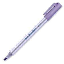 Spotliter Highlighter - Chisel Marker Point Style - Fluorescent Purple - Purple Barrel - 1 Each