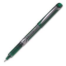 Pilot Hi-Tecpoint V7 Grip Rollerball Pens - 0.7 mm Pen Point Size - Needle Pen Point Style - Green - 1 Each