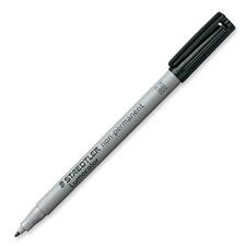 Lumocolor Medium Fibre-Tip Ink Pen - Medium Pen Point - Refillable - Black - Polypropylene Barrel - 1 Each