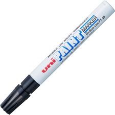 uni® uni-Paint PX-20 Oil-Based Paint Marker - Medium Marker Point - Black Oil Based Ink - 1 Each