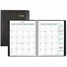 Brownline BLICB435WBLK Planner