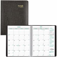 Brownline BLICB435WBLK Planner
