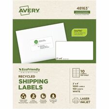 Avery AVE48163 Shipping Label