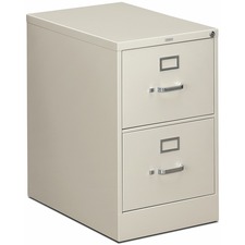 HON 310 H312C File Cabinet - 18.3" x 26.5"29" - 2 Drawer(s) - Finish: Light Gray