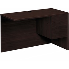 HON 10500 H10515R Return - 48" x 24" x 29.5" - 2 x Box, File Drawer(s) - Flat Edge