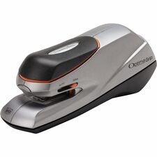 Swingline Optima Grip Electric Stapler - 20 of 20lb Paper Sheets Capacity - 105 Staple Capacity - Half Strip - 1/4" Staple Size - 4 x AA Batteries - Battery Included - Silver, Black