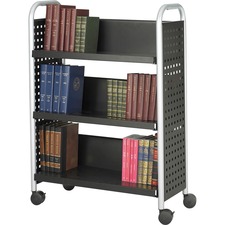 Safco SAF5336BL Book Cart