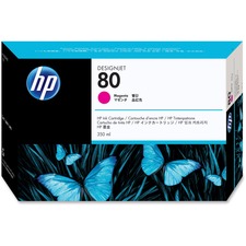 HP 80 (C4847A) Original Inkjet Ink Cartridge - Single Pack - Magenta - 1 Each - 4400 Pages