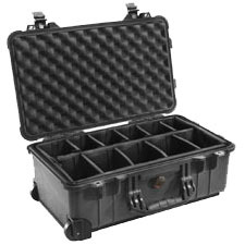 Pelican Medium Carry On Case with Padded Divider