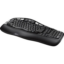 Logitech Wireless Keyboard K350 - Wireless Connectivity - RF - USB Interface - AA Battery Size Supported