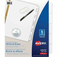 Avery AVE23075 Tab Divider