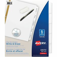 Avery AVE23075 Tab Divider