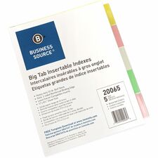 Business Source BSN20065 Tab Divider