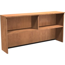 Heartwood Innovations INV3672HSM Open Hutch - 71" x 15" x 1" x 35.5" - Material: Particleboard, Wood Grain - Finish: Laminate, Sugar Maple
