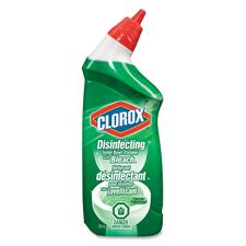 Clorox Bleach Disinfecting Toilet Bowl Cleaner - For Toilet Bowl - 24 fl oz (0.8 quart) - 1 Each - Disinfectant