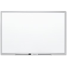 Quartet Marker Board - 72" (6 ft) Width x 48" (4 ft) Height - White Surface - Aluminum Frame - Magnetic - Durable, Stain Resistant, Ghost Resistant, Dent Resistant, Scratch Resistant - 1 Each