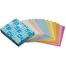 Domtar Coloured Multipurpose Paper - Letter - 8 1/2" x 11" - 20 lb Basis Weight - Smooth - 500 / Ream (Blue)